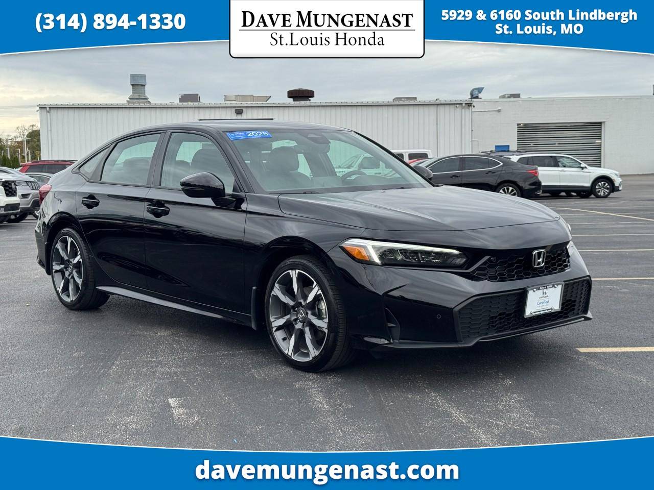 2025 Honda Civic Hybrid Sport Touring — Sedan — 5,937 mi — St. Louis, MO