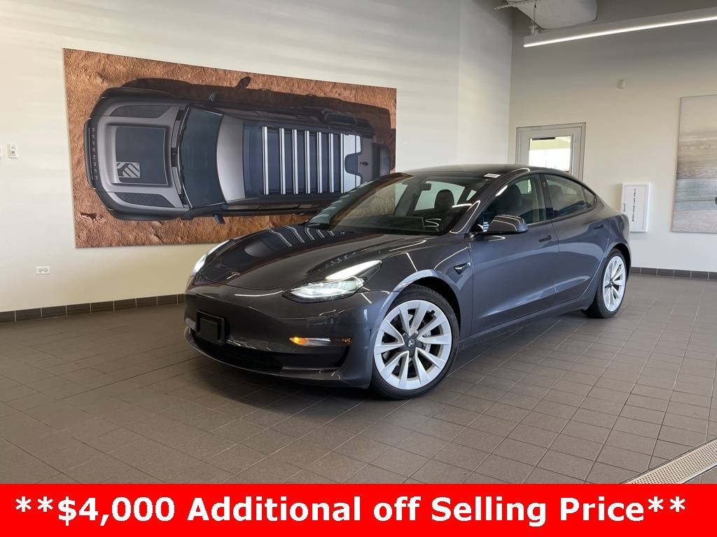 2021 Tesla Model 3 Long Range — Sedan — 35,081 mi — Hinsdale, IL