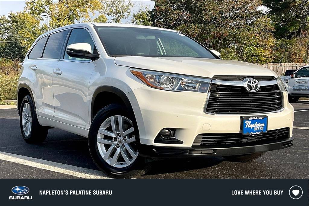 2015 Toyota Highlander LE — SUV — 92,584 mi — Palatine, IL