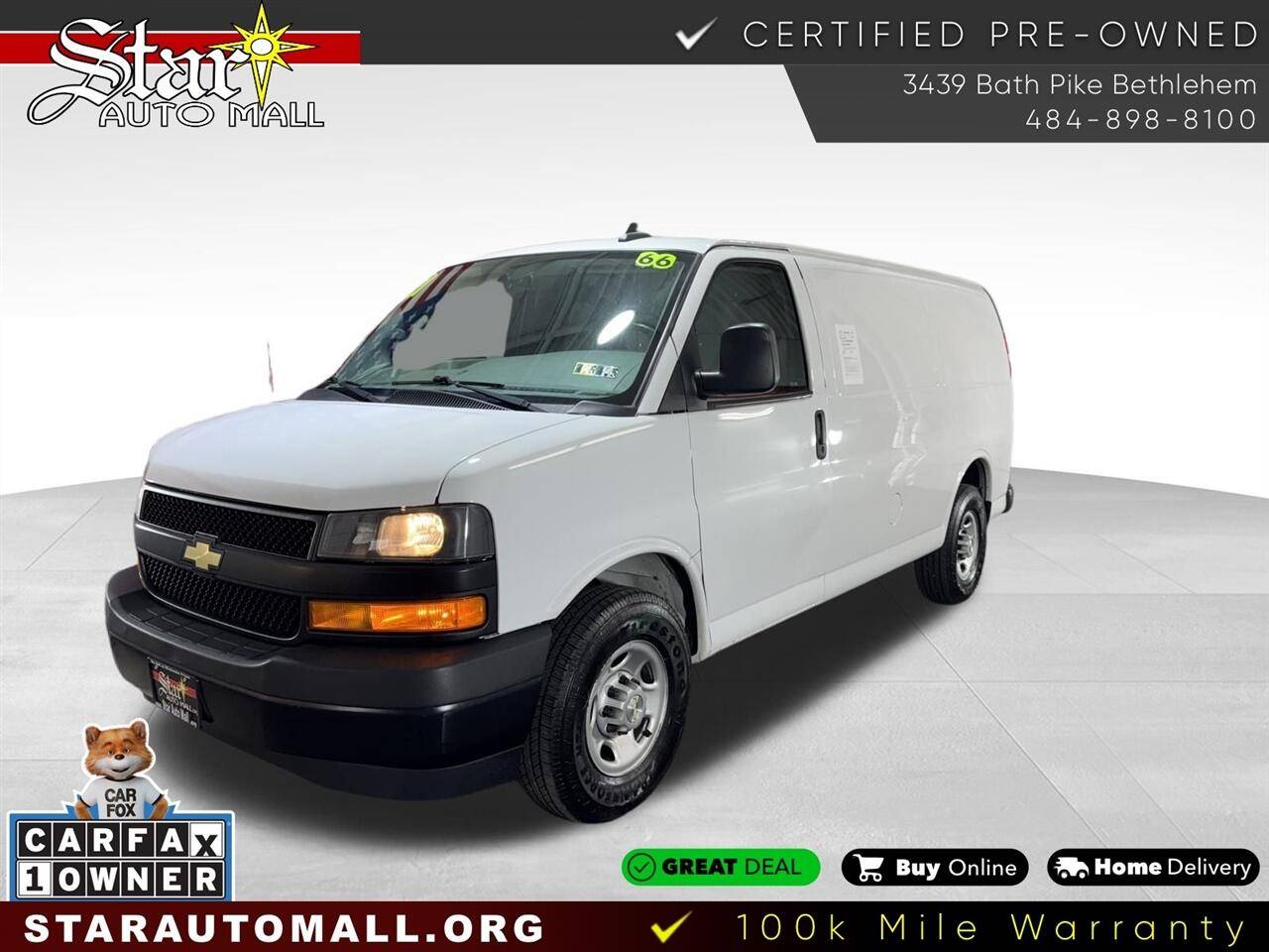 2021 Chevrolet Express Cargo Van Base — Cargo Van — 65,572 mi — Bethlehem, PA