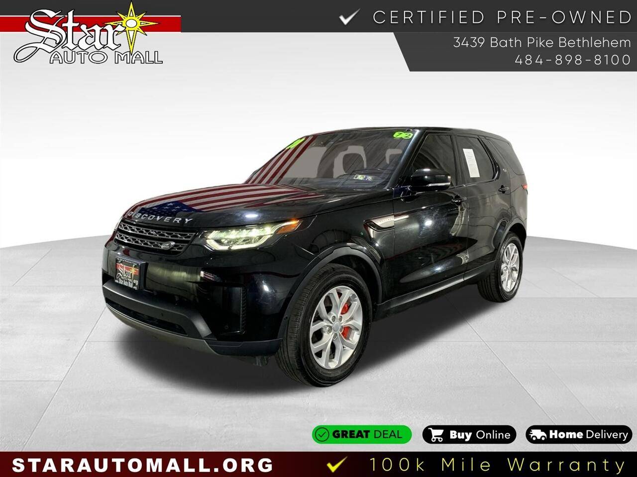 2020 Land Rover Discovery SE — SUV — 72,372 mi — Bethlehem, PA