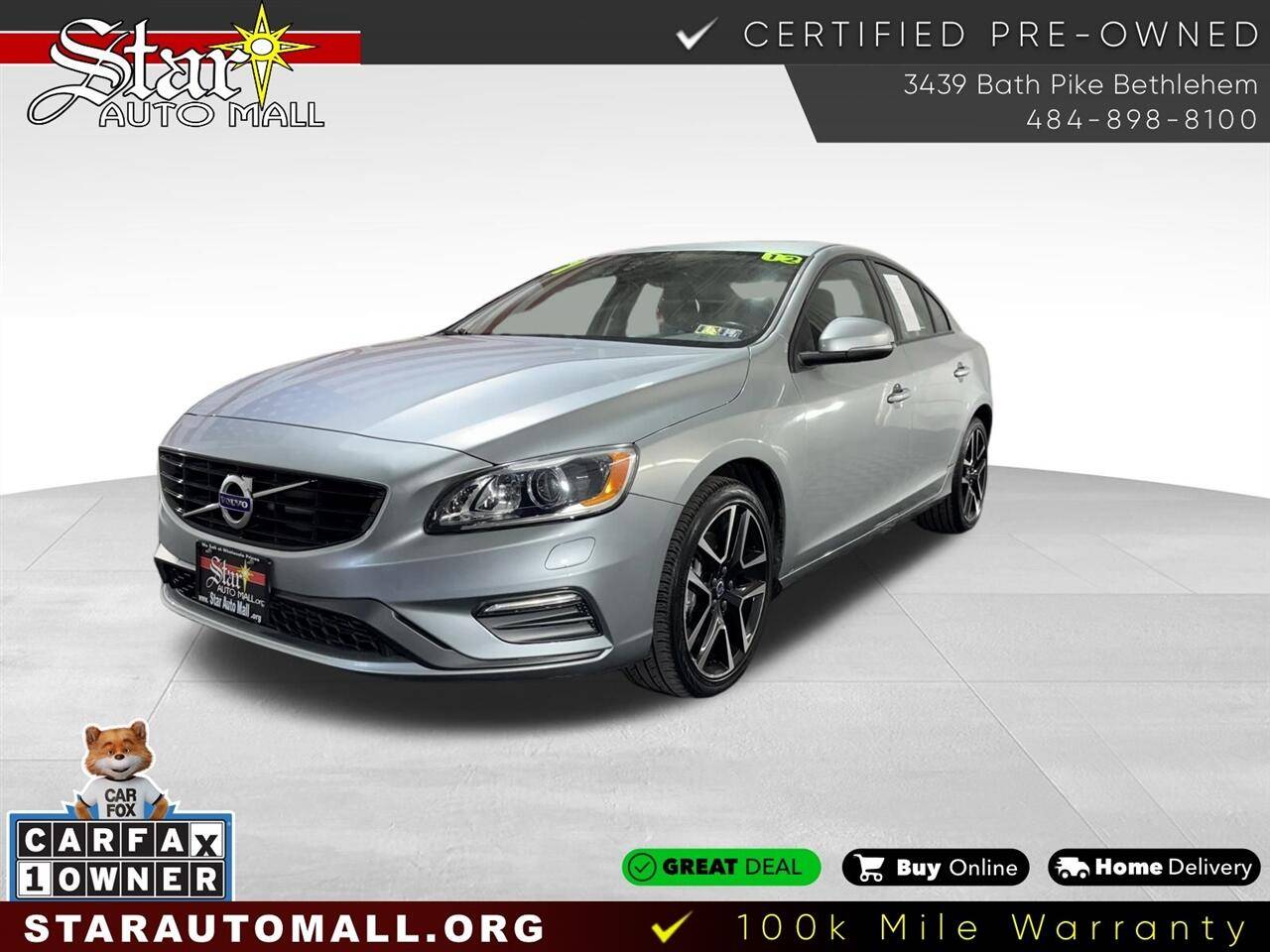 2017 Volvo S60 Dynamic — Sedan — 11,570 mi — Bethlehem, PA