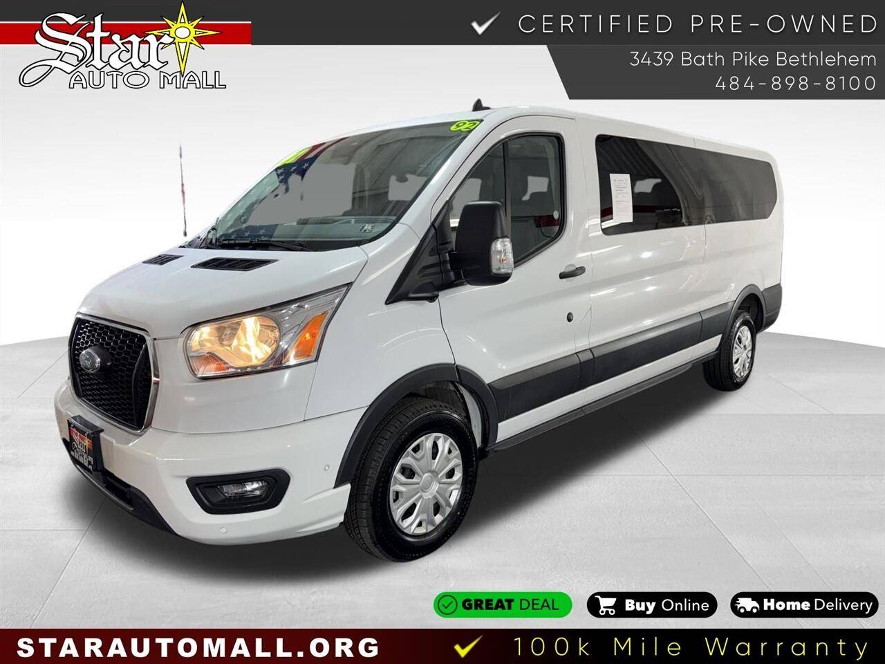 2022 Ford Transit Passenger Wagon T-350 XL — Passenger Van — 91,683 mi — Bethlehem, PA