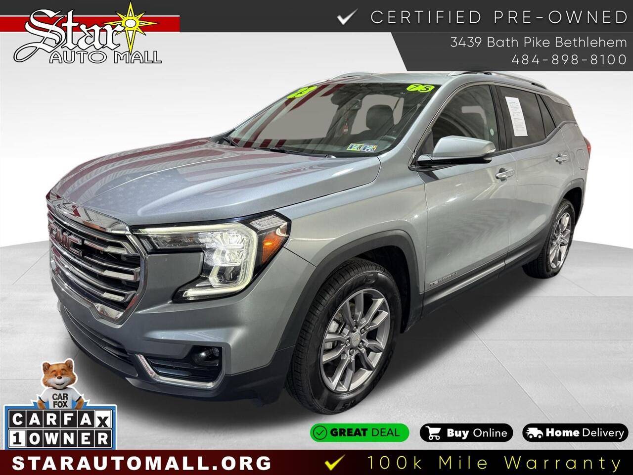 2023 GMC Terrain SLT — SUV — 74,542 mi — Bethlehem, PA