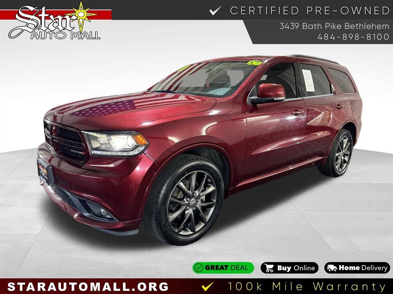 2018 Dodge Durango GT — SUV — 56,741 mi — Bethlehem, PA