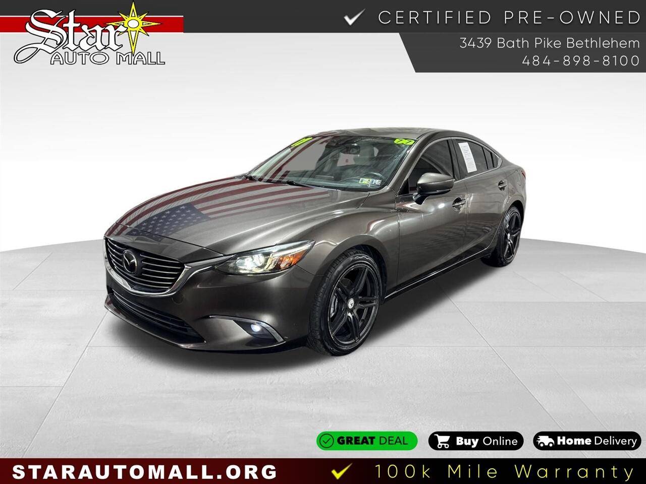 2017 Mazda Mazda6 Grand Touring — Sedan — 77,146 mi — Bethlehem, PA