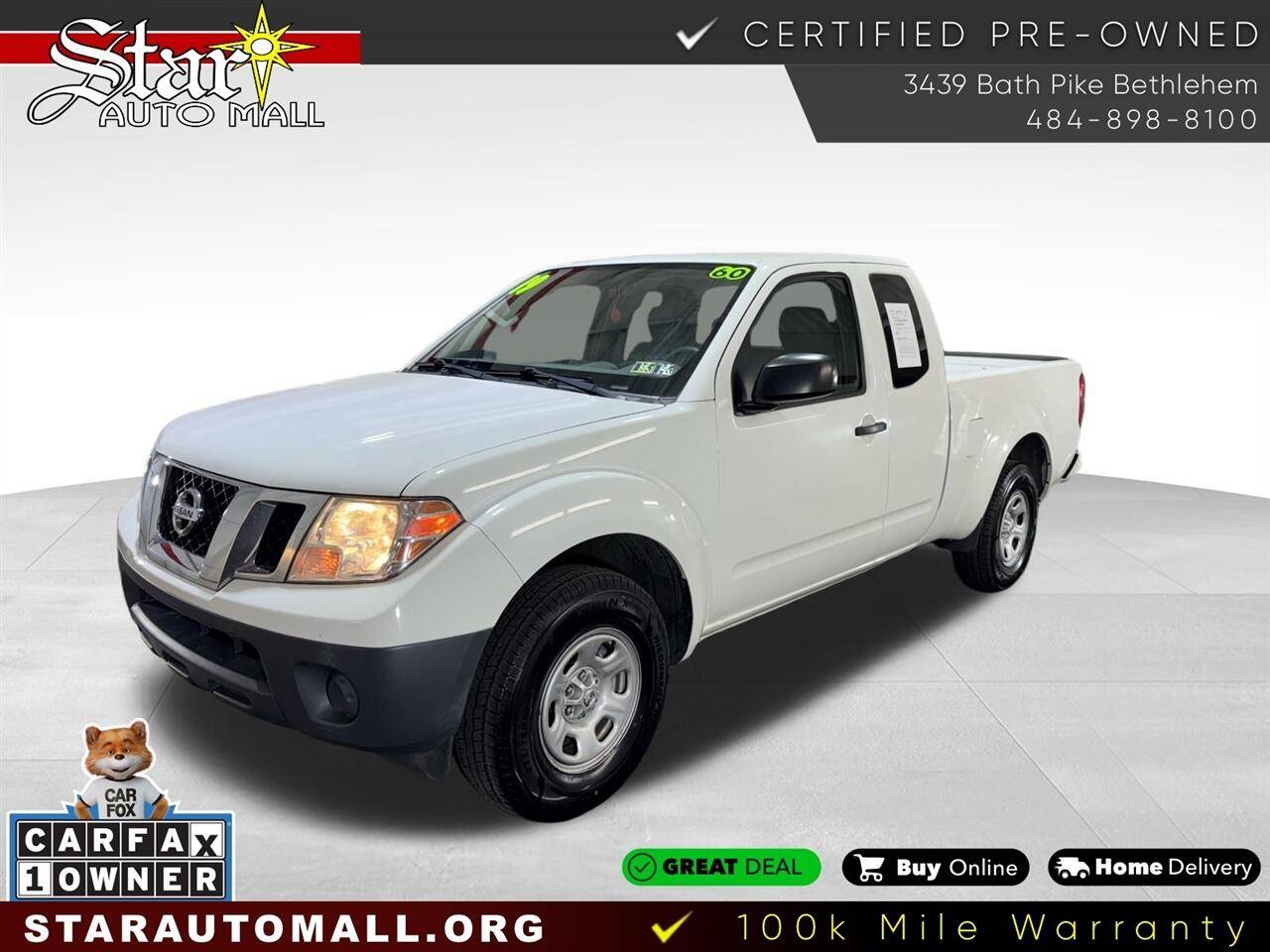 2019 Nissan Frontier S — Pickup Truck — 60,265 mi — Bethlehem, PA