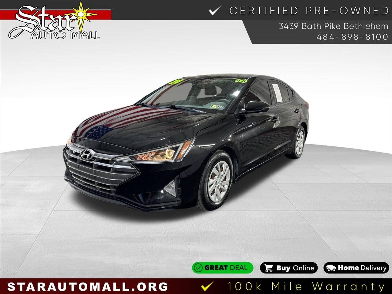 2020 Hyundai Elantra SE — Sedan — 47,740 mi — Bethlehem, PA
