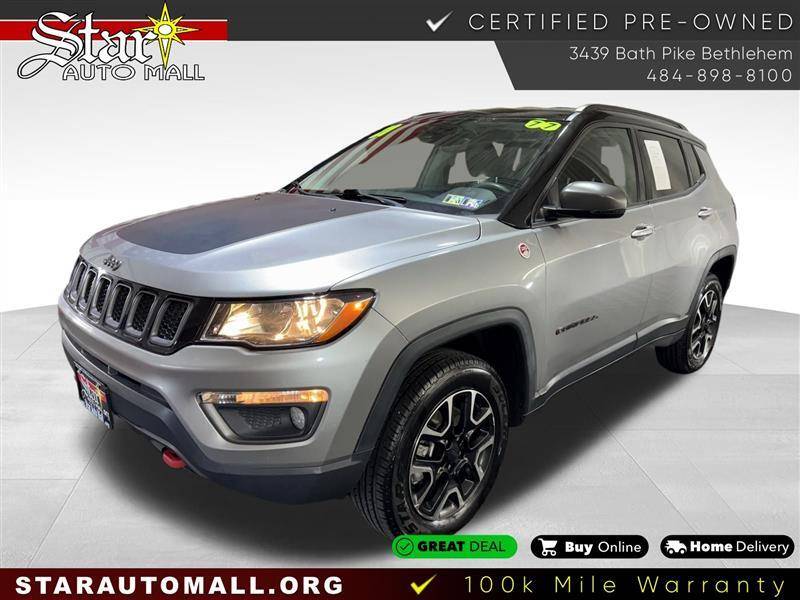2021 Jeep Compass Trailhawk — SUV — 77,213 mi — Bethlehem, PA