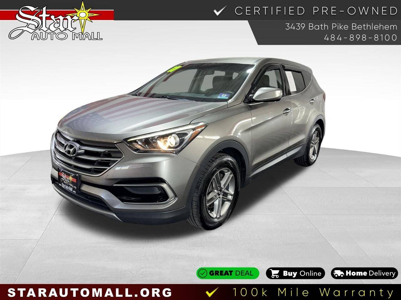 2017 Hyundai Santa Fe Sport Base — SUV — 123,000 mi — Bethlehem, PA