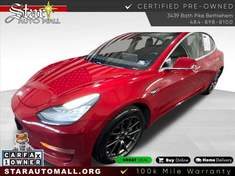 2018 Tesla Model 3 Long Range — Sedan — 108,139 mi — Bethlehem, PA