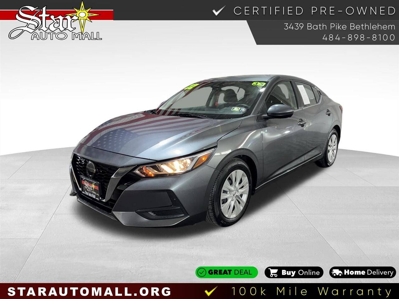 2022 Nissan Sentra S — Sedan — 35,281 mi — Bethlehem, PA
