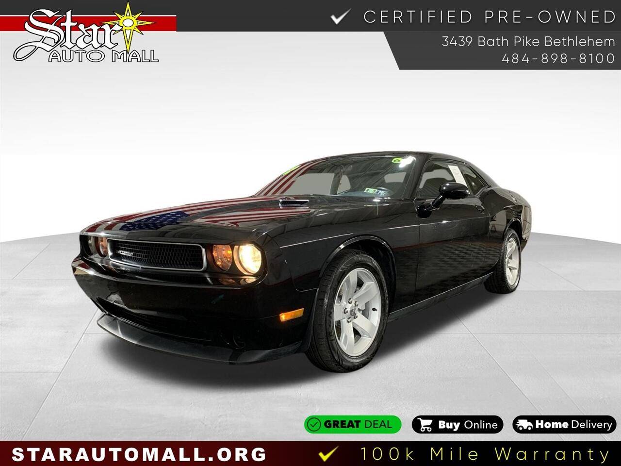 2012 Dodge Challenger SXT — Coupe — 68,043 mi — Bethlehem, PA