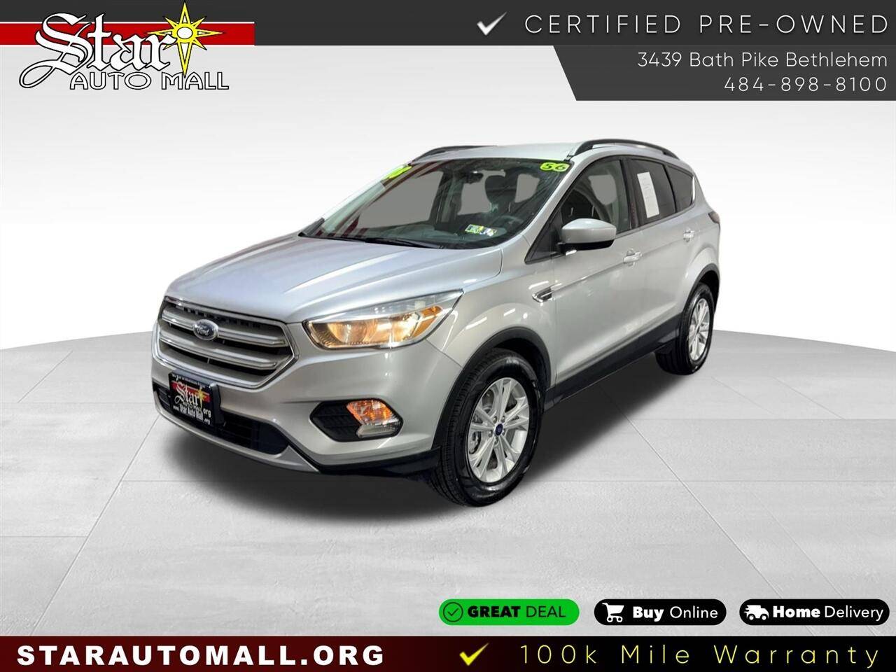 2018 Ford Escape SE — SUV — 55,605 mi — Bethlehem, PA