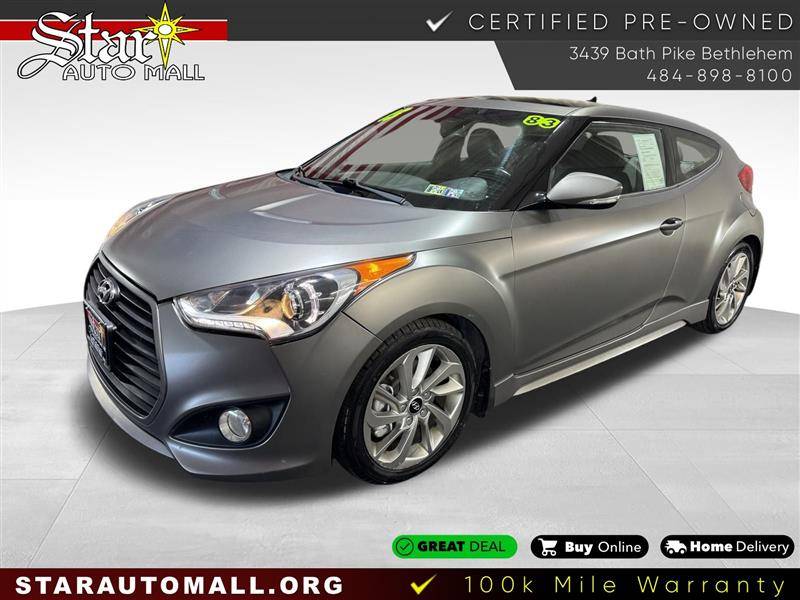 2015 Hyundai Veloster Turbo — Hatchback — 83,416 mi — Bethlehem, PA