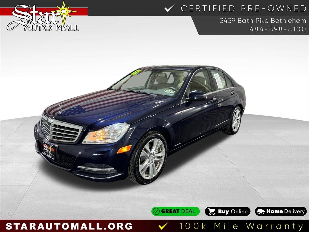 2012 Mercedes-Benz C-Class C 300 — Sedan — 116,210 mi — Bethlehem, PA