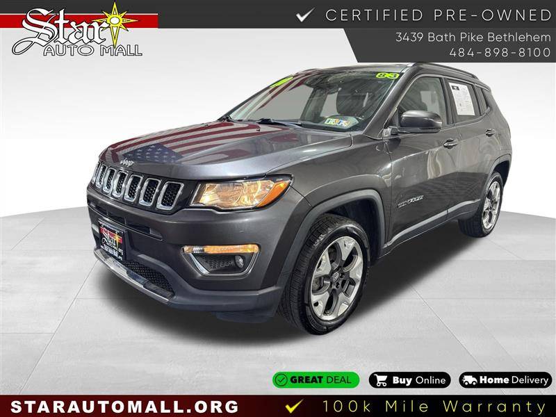 2020 Jeep Compass Limited — SUV — 82,779 mi — Bethlehem, PA