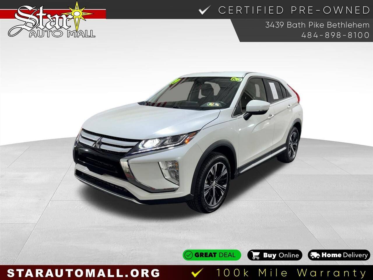 2019 Mitsubishi Eclipse Cross SE — SUV — 62,765 mi — Bethlehem, PA