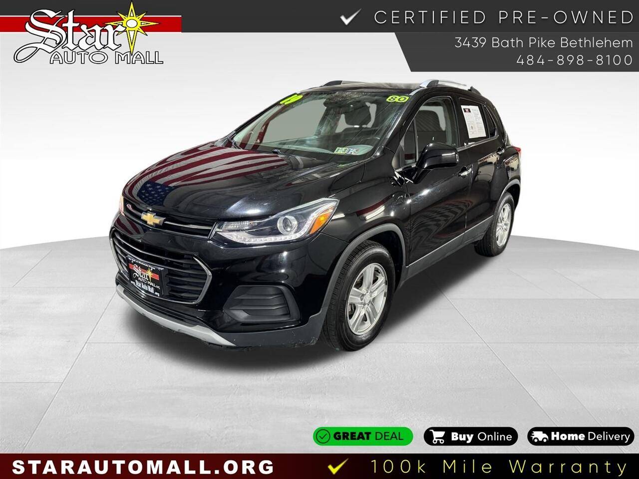 2019 Chevrolet Trax LT — SUV — 80,573 mi — Bethlehem, PA