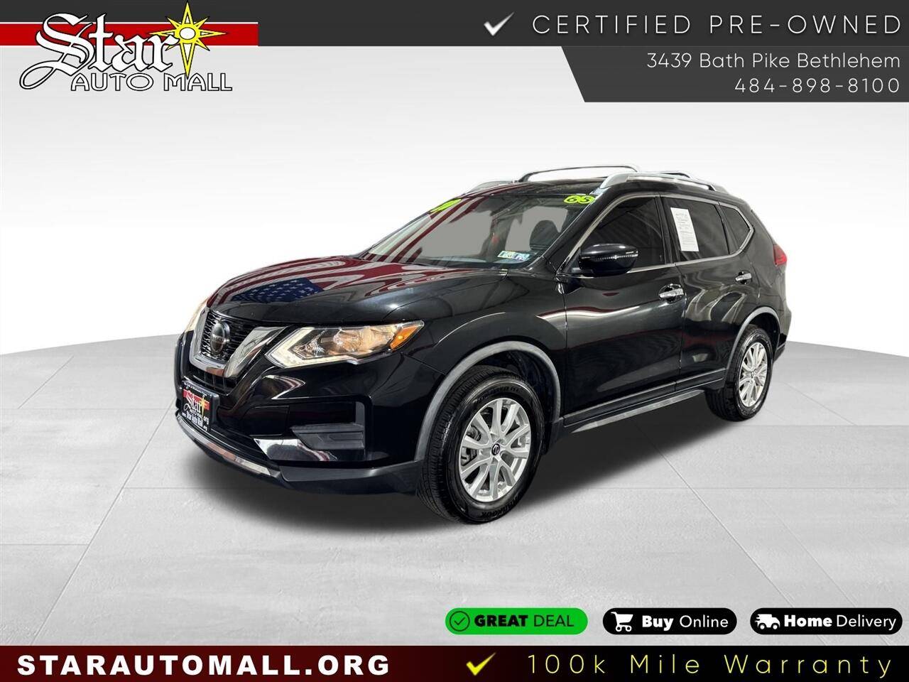 2020 Nissan Rogue SV — SUV — 64,895 mi — Bethlehem, PA