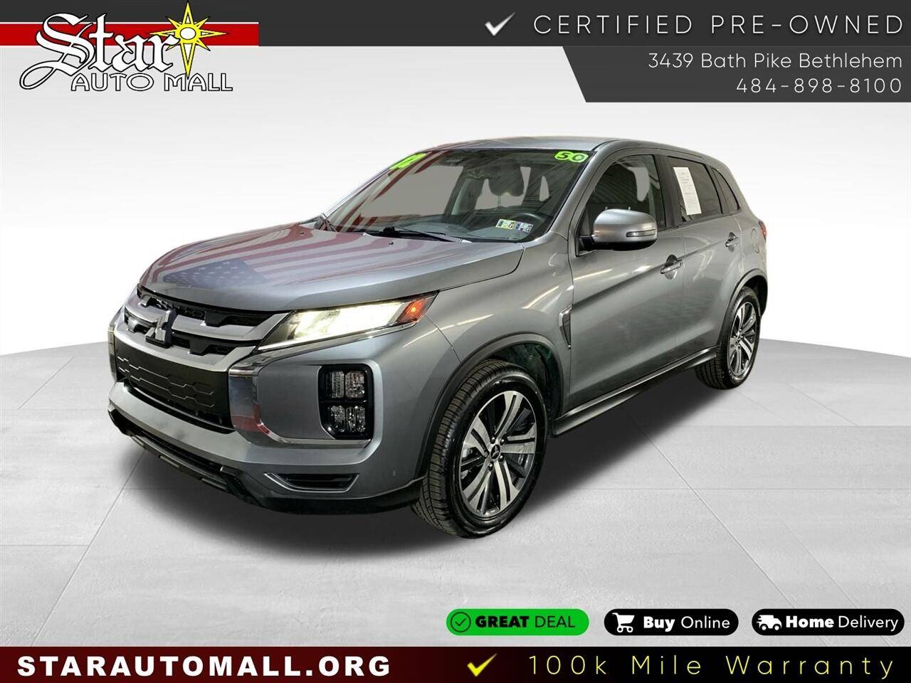2022 Mitsubishi Outlander Sport SE — SUV — 50,356 mi — Bethlehem, PA