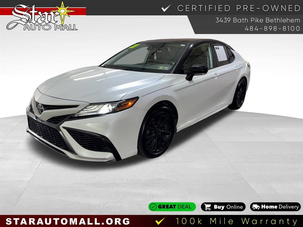 2021 Toyota Camry XSE — Sedan — 104,539 mi — Bethlehem, PA