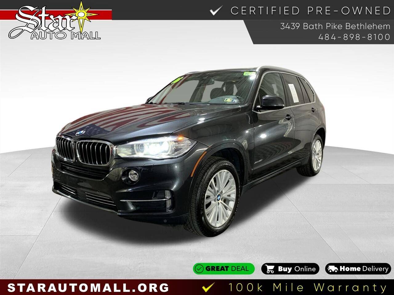 2016 BMW X5 35i — SUV — 52,633 mi — Bethlehem, PA