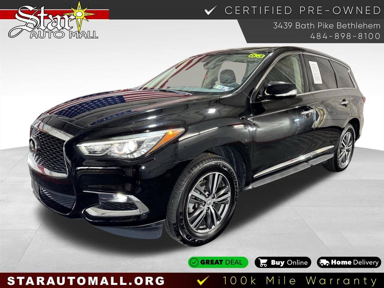 2018 INFINITI QX60 3.5 — SUV — 87,280 mi — Bethlehem, PA