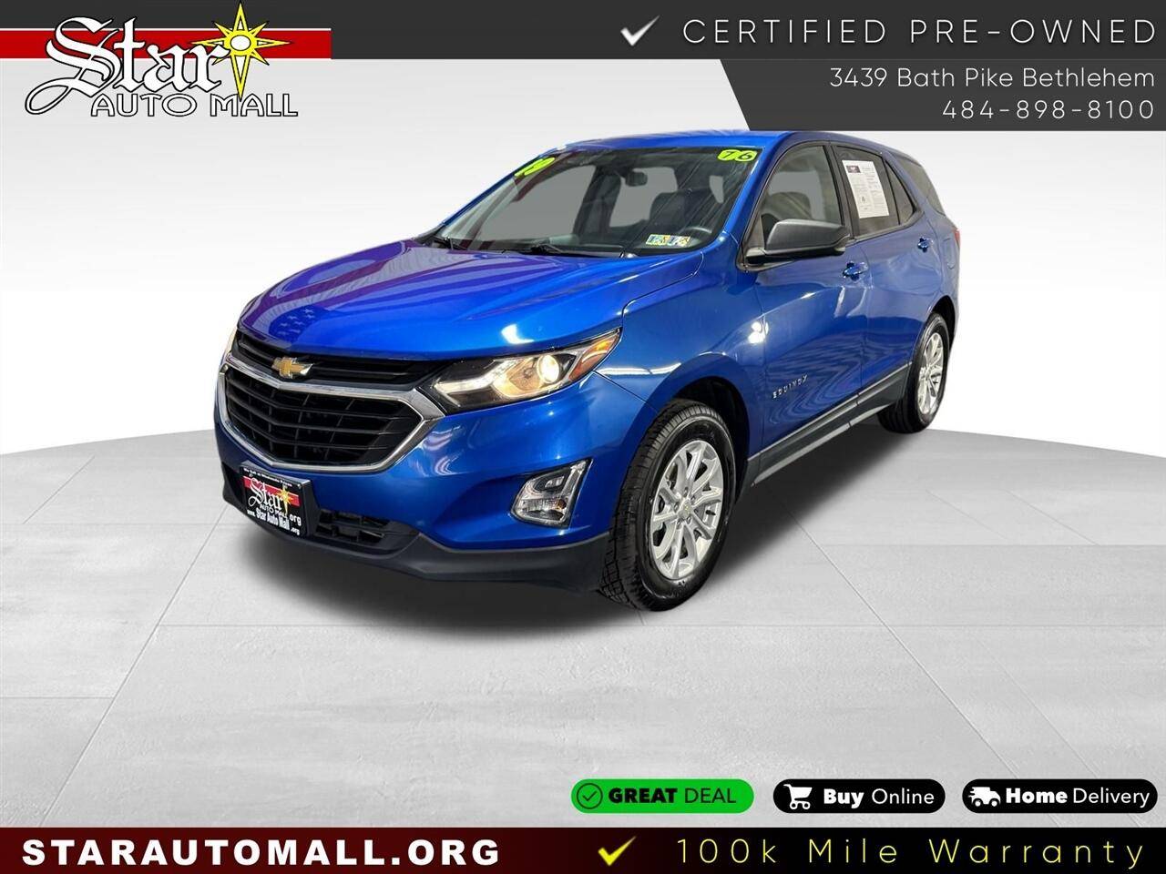 2019 Chevrolet Equinox LS — SUV — 76,038 mi — Bethlehem, PA