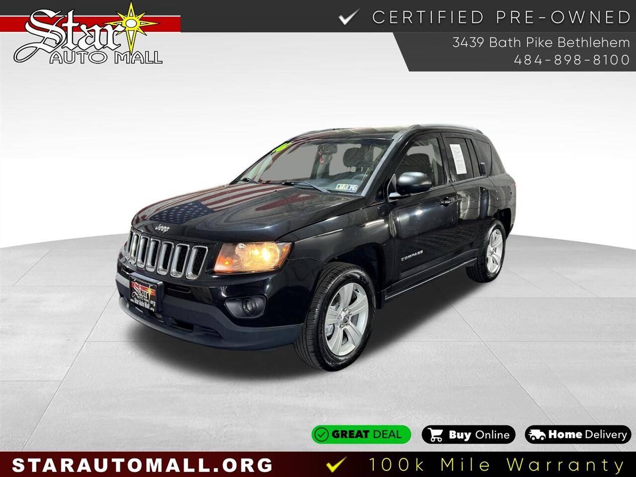 2016 Jeep Compass Sport — SUV — 103,766 mi — Bethlehem, PA