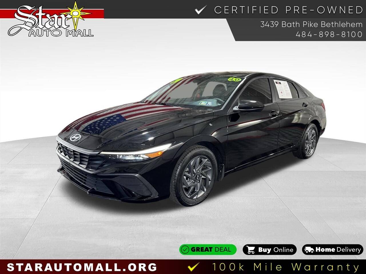 2024 Hyundai Elantra SEL — Sedan — 40,126 mi — Bethlehem, PA