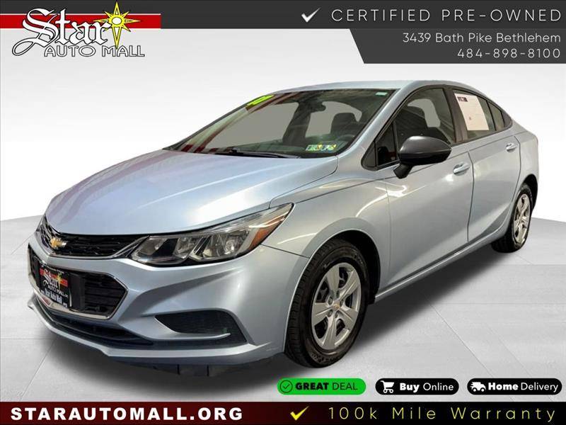 2017 Chevrolet Cruze LS — Sedan — 111,250 mi — Bethlehem, PA