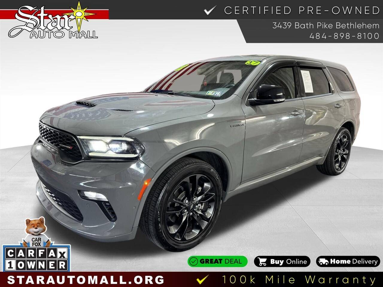 2022 Dodge Durango R/T — SUV — 36,480 mi — Bethlehem, PA