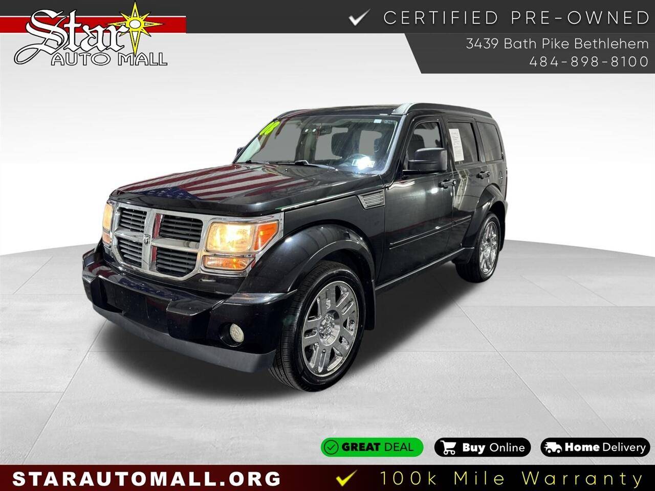 2008 Dodge Nitro SLT — SUV — 100,558 mi — Bethlehem, PA