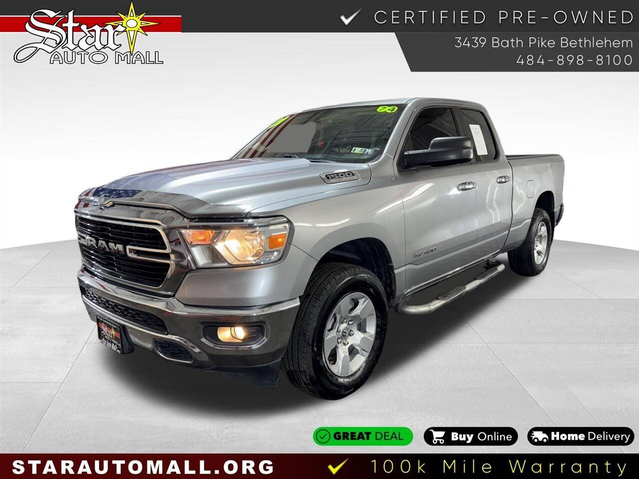 2020 Ram 1500 Big Horn — Pickup Truck — 74,240 mi — Bethlehem, PA