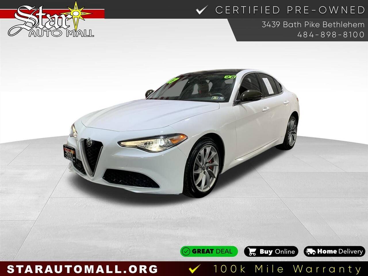 2017 Alfa Romeo Giulia Standard — Sedan — 28,082 mi — Bethlehem, PA