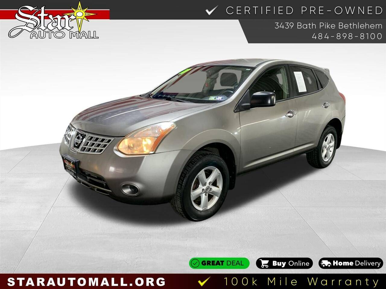 2010 Nissan Rogue S — SUV — 112,882 mi — Bethlehem, PA