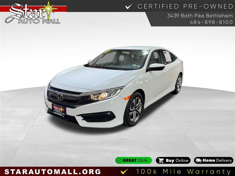 2017 Honda Civic LX — Sedan — 31,289 mi — Bethlehem, PA