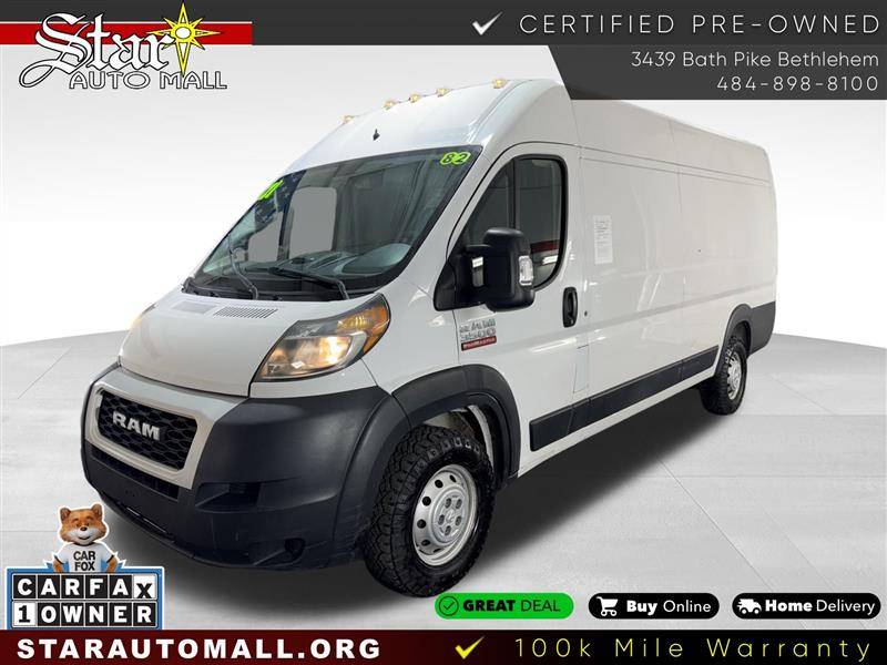 2021 Ram ProMaster Cargo Van 3500 — Cargo Van — 81,923 mi — Bethlehem, PA