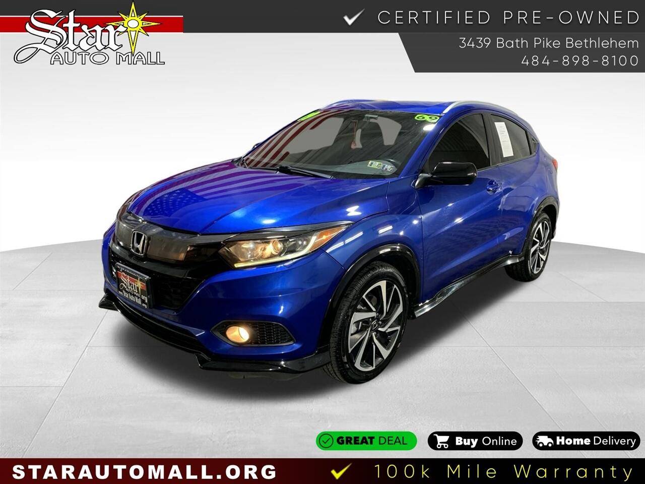 2019 Honda HR-V Sport — SUV — 68,942 mi — Bethlehem, PA