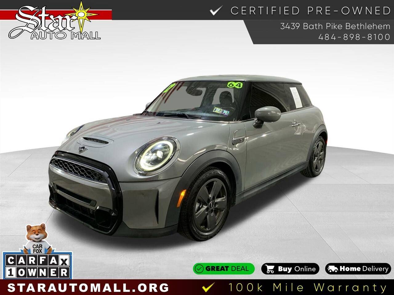 2022 MINI Hardtop Cooper S — Hatchback — 64,293 mi — Bethlehem, PA