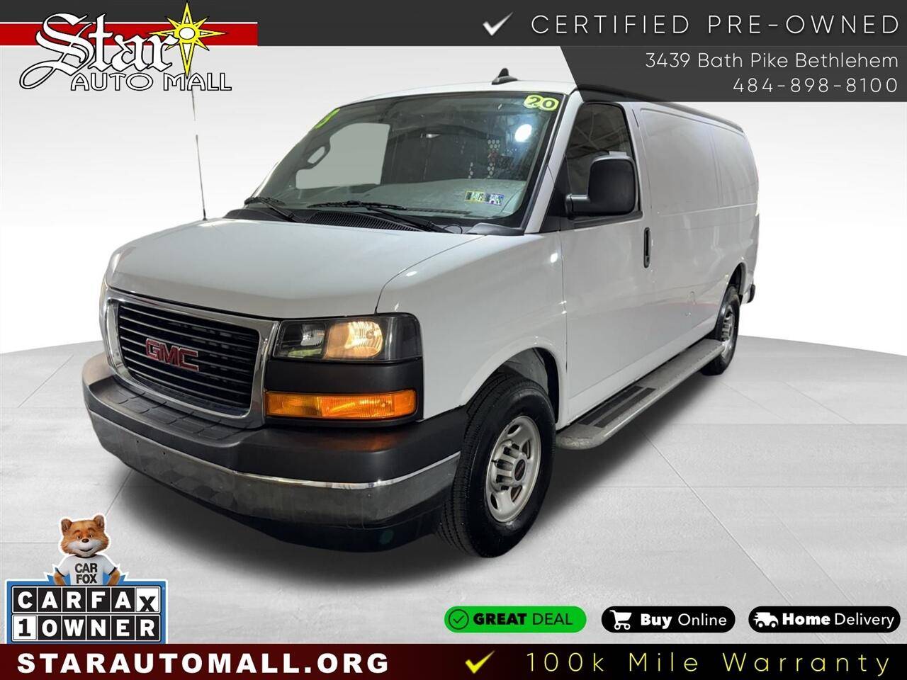 2023 GMC Savana Cargo Van Base — Cargo Van — 19,649 mi — Bethlehem, PA