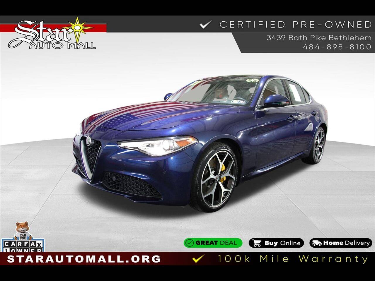 2021 Alfa Romeo Giulia Ti — Sedan — 25,221 mi — Bethlehem, PA