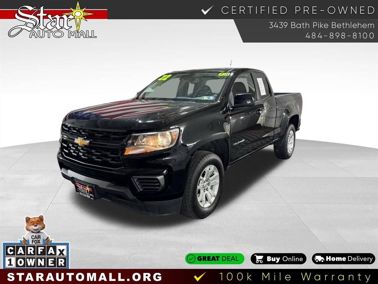 2022 Chevrolet Colorado LT — Pickup Truck — 72,717 mi — Bethlehem, PA