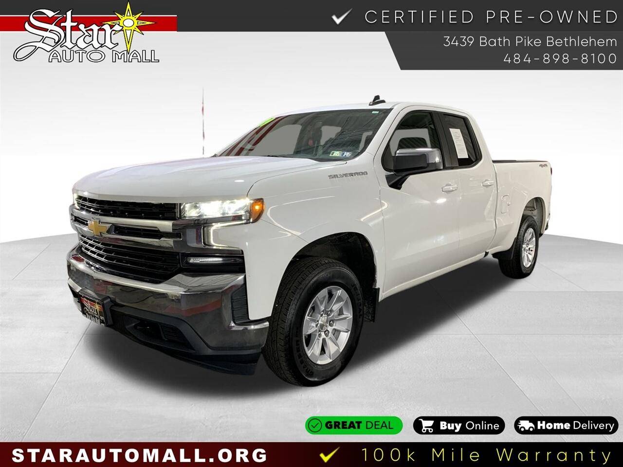 2019 Chevrolet Silverado 1500 LT — Pickup Truck — 114,370 mi — Bethlehem, PA