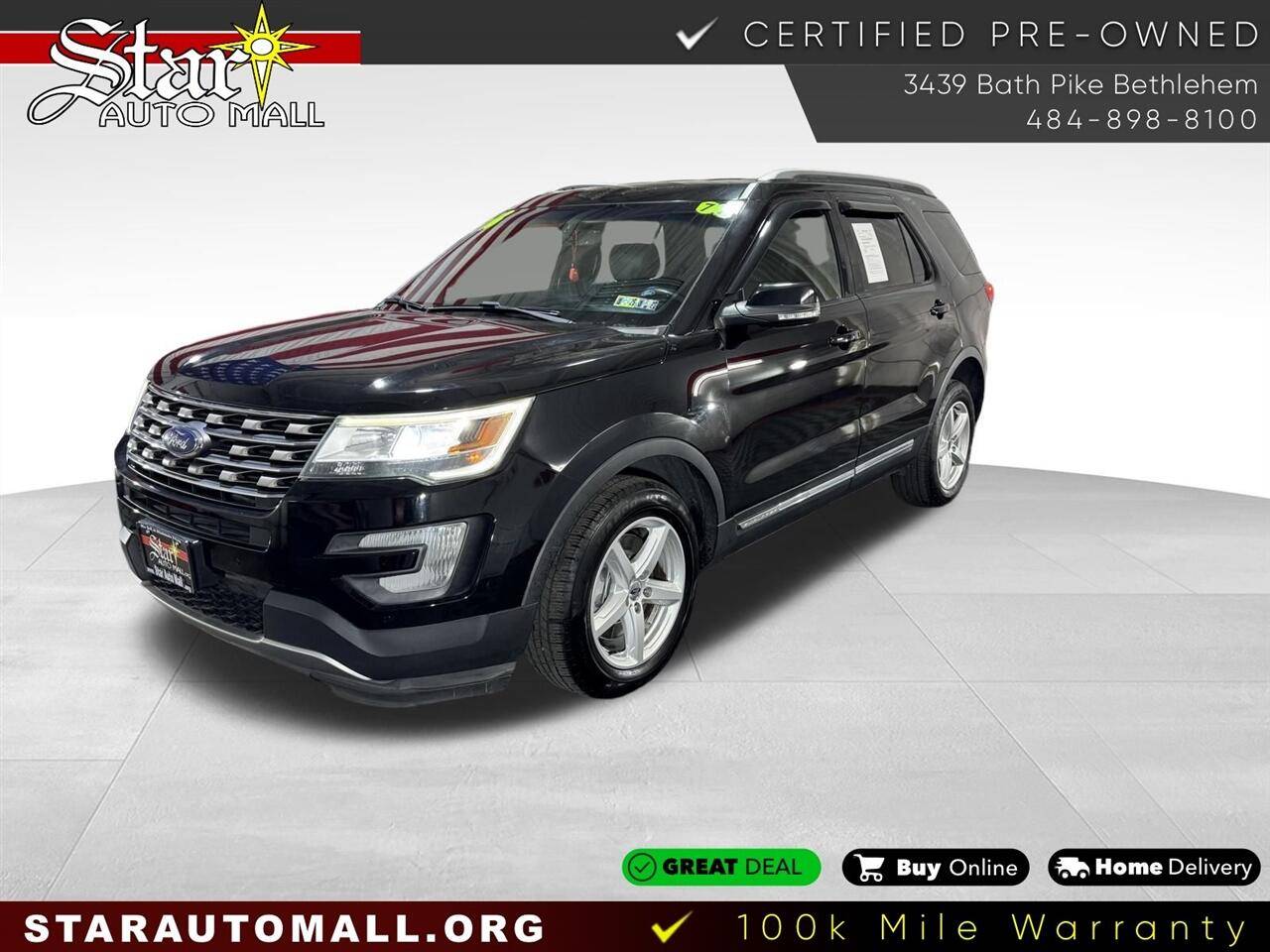 2016 Ford Explorer XLT — SUV — 77,258 mi — Bethlehem, PA