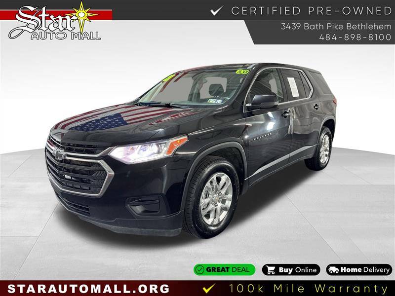 2021 Chevrolet Traverse LS — SUV — 49,562 mi — Bethlehem, PA
