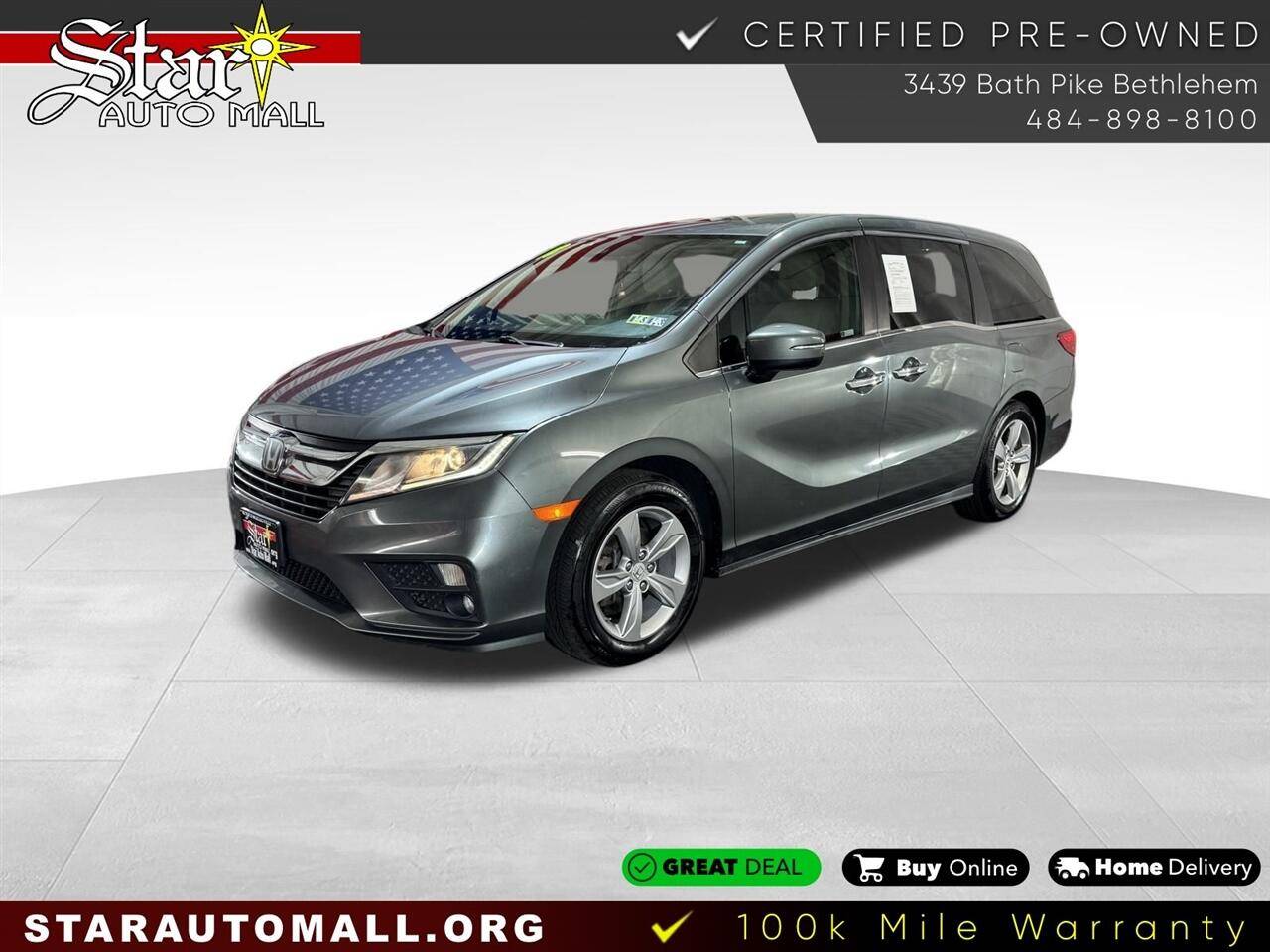 2018 Honda Odyssey EX-L — Minivan — 124,171 mi — Bethlehem, PA