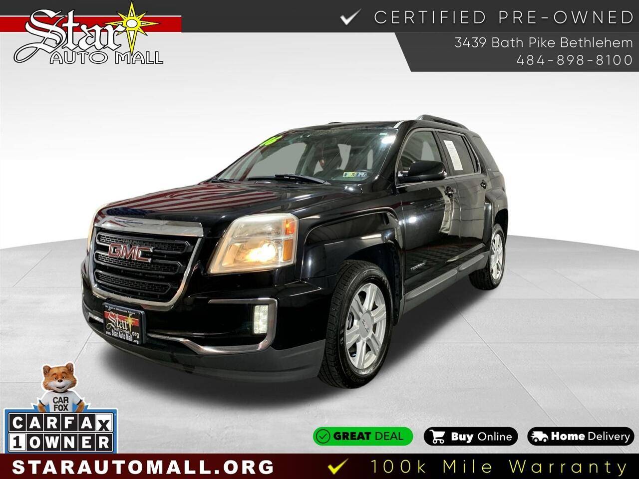 2016 GMC Terrain SLE-2 — SUV — 101,237 mi — Bethlehem, PA