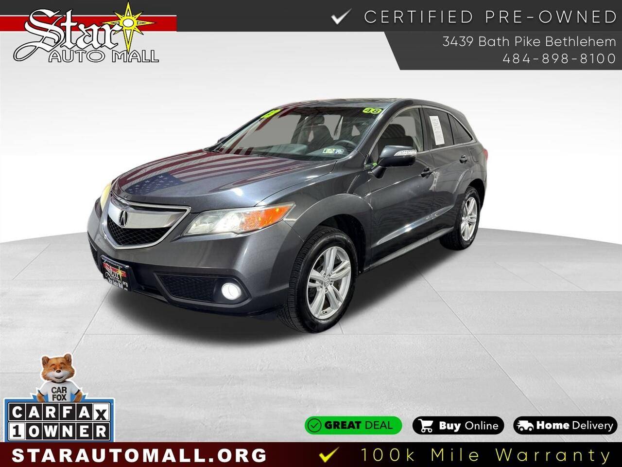 2013 Acura RDX Technology Package — SUV — 48,180 mi — Bethlehem, PA